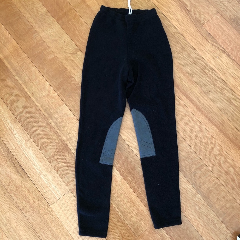 Kids Polartec fleece winter riding pants jodhpurs